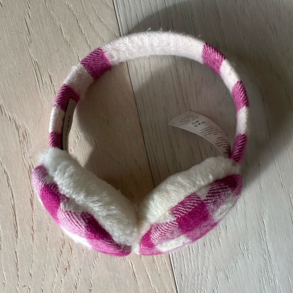 Burberry Pink Earmuffs